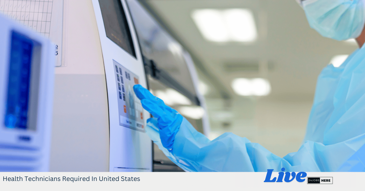 Health Technicians Required In United States