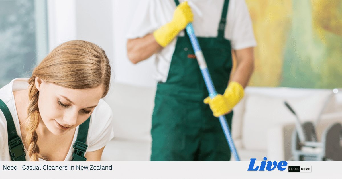 Need Casual Cleaners In New Zealand