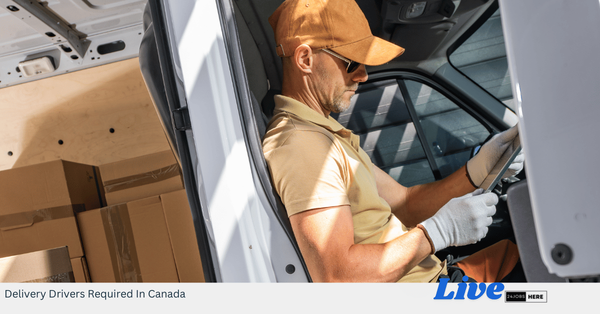 Delivery Drivers Required In Canada