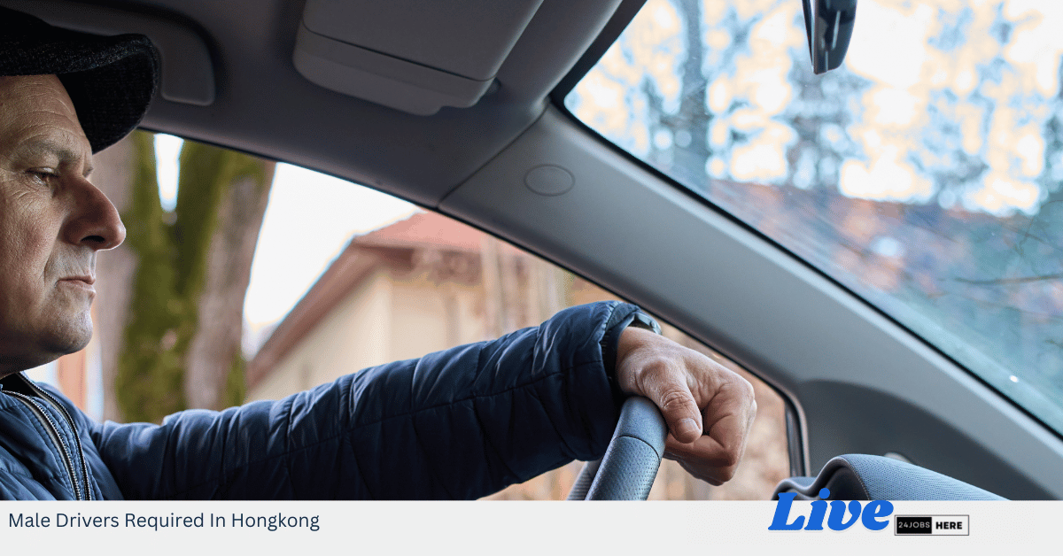 Male Drivers Required In Hongkong