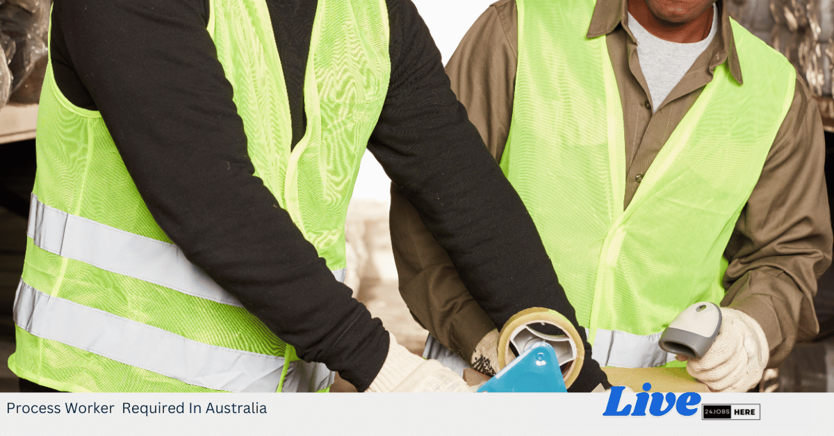 Process Worker Required In Australia
