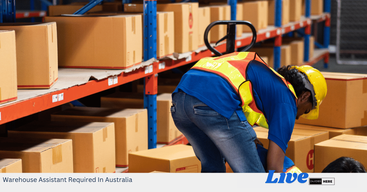 Warehouse Assistant Required In Australia