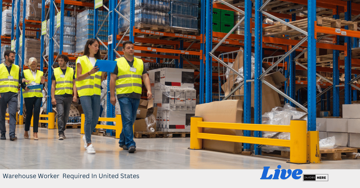 Warehouse Worker Required In United States
