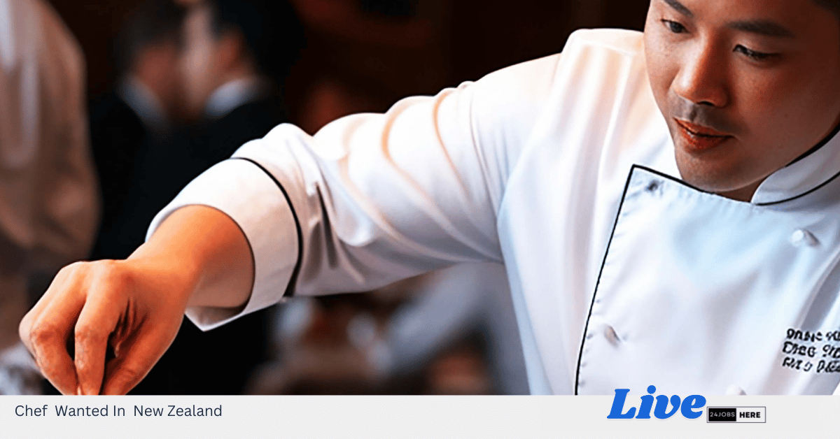 Chef Wanted In New Zealand