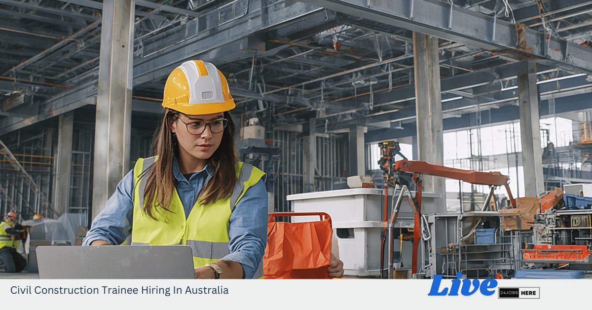 Civil Construction Trainee Hiring In Australia