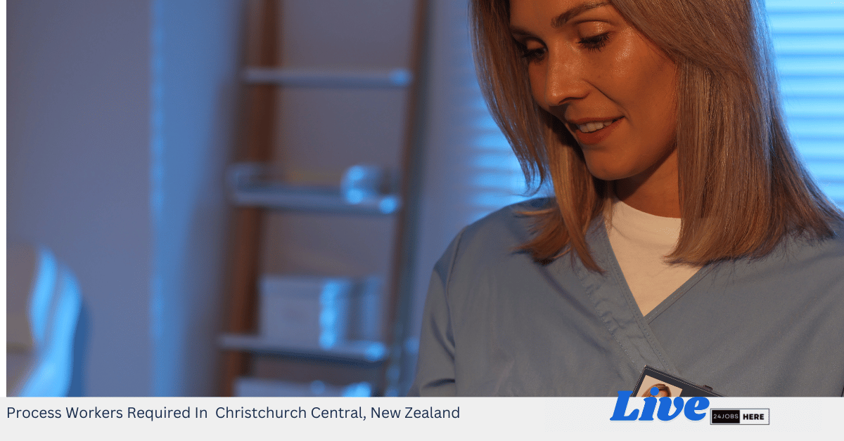 Process Workers Required In Christchurch Central, New Zealand