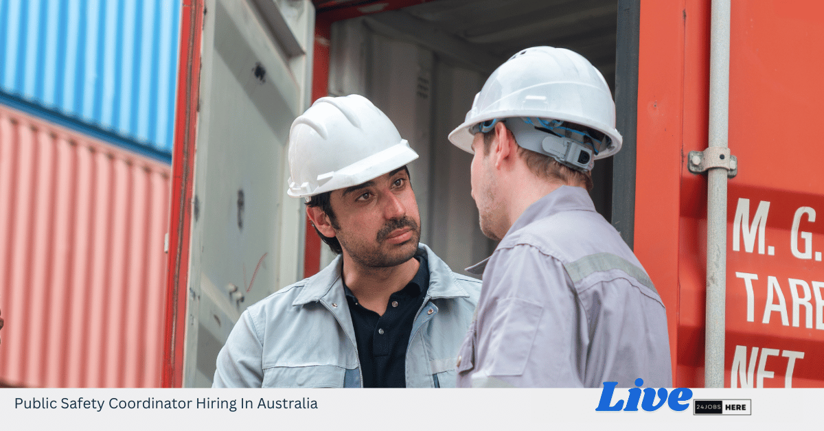 Public Safety Coordinator Hiring In Australia