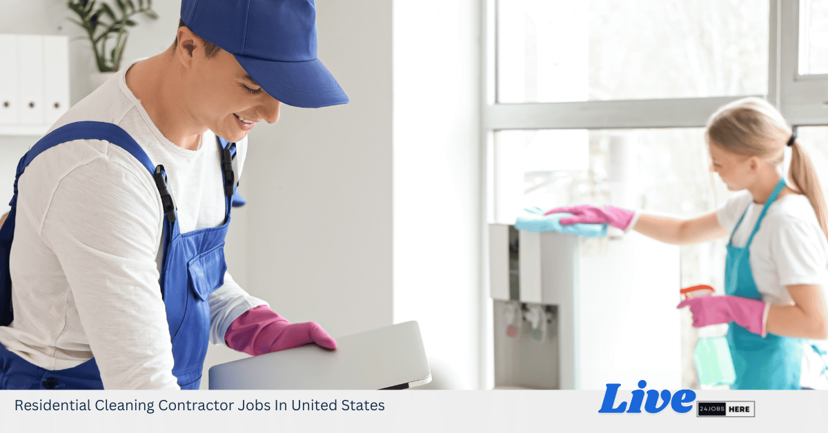 Residential Cleaning Contractor Jobs In United States