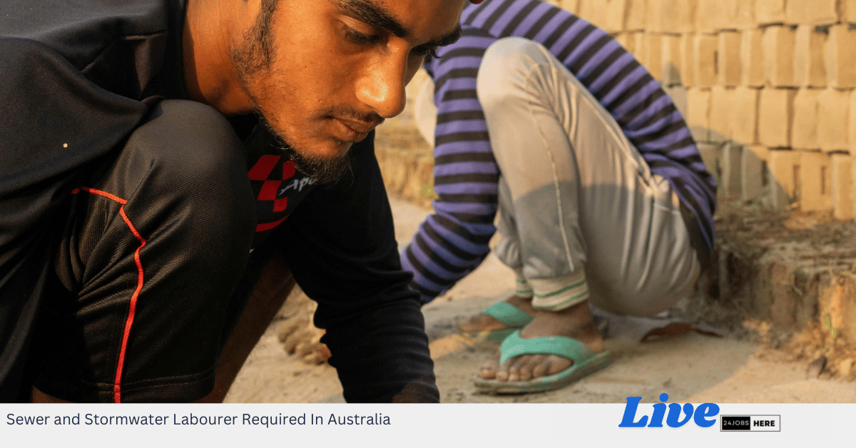 Sewer and Stormwater Labourer Required In Australia