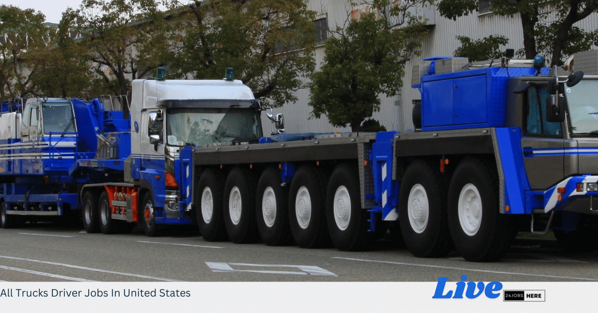 All Trucks Driver Jobs In United States