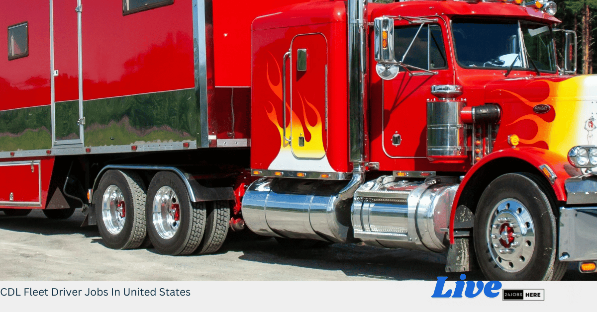 CDL Fleet Driver Jobs In United States
