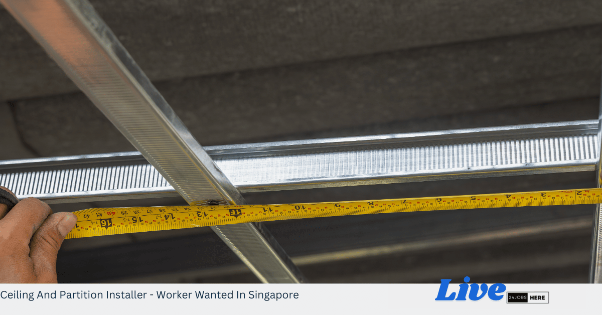 Ceiling And Partition Installer - Worker Wanted In Singapore