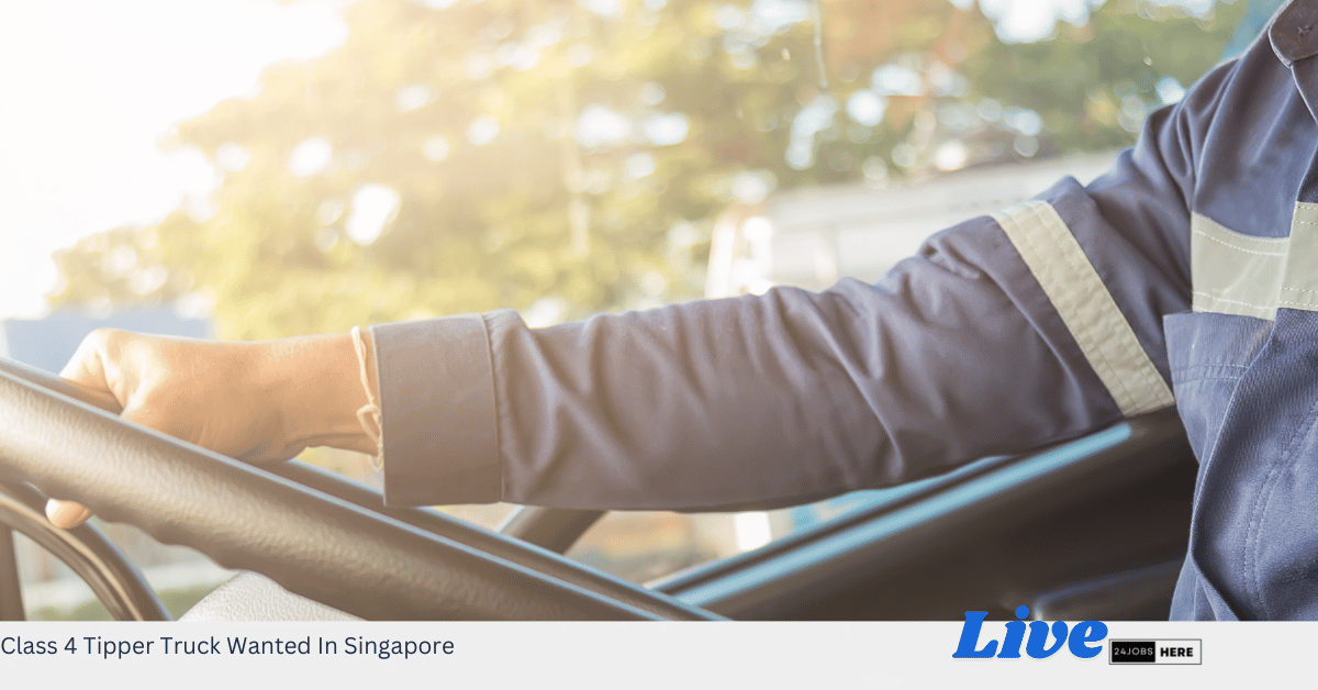 Class 4 Tipper Truck Wanted In Singapore