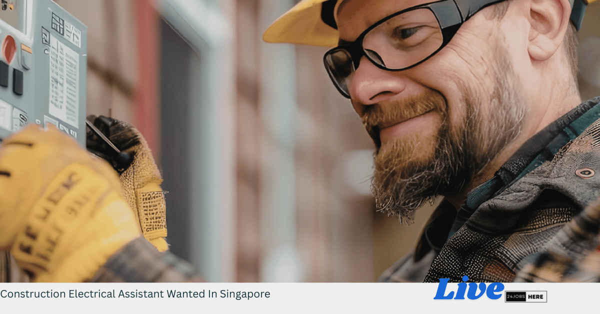 Construction Electrical Assistant Wanted In Singapore