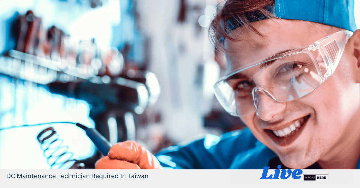 DC Maintenance Technician Required In Taiwan