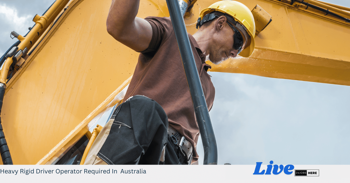 Heavy Rigid Driver Operator Required In Australia