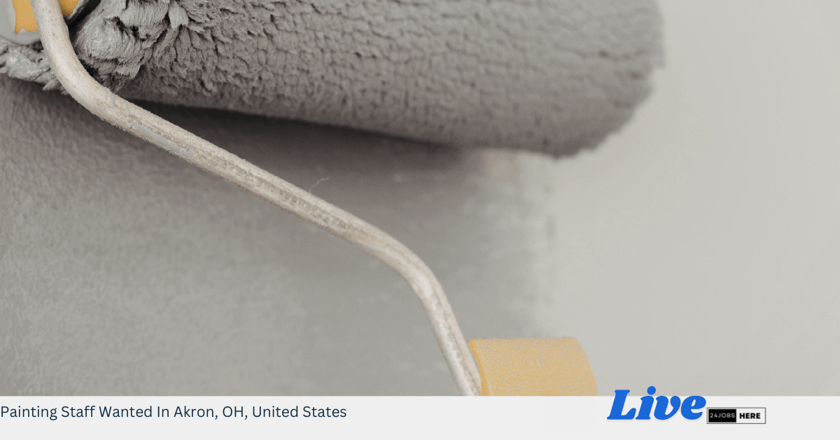 Painting Staff Wanted In Akron, OH, United States