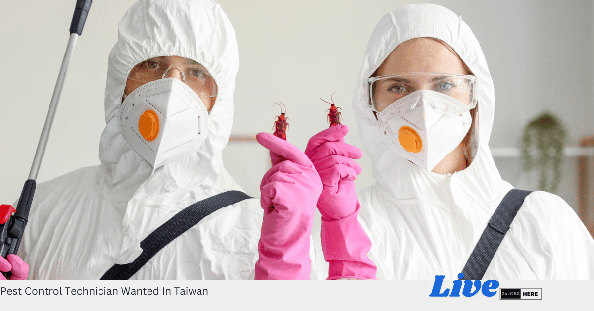 Pest Control Technician Wanted In Taiwan