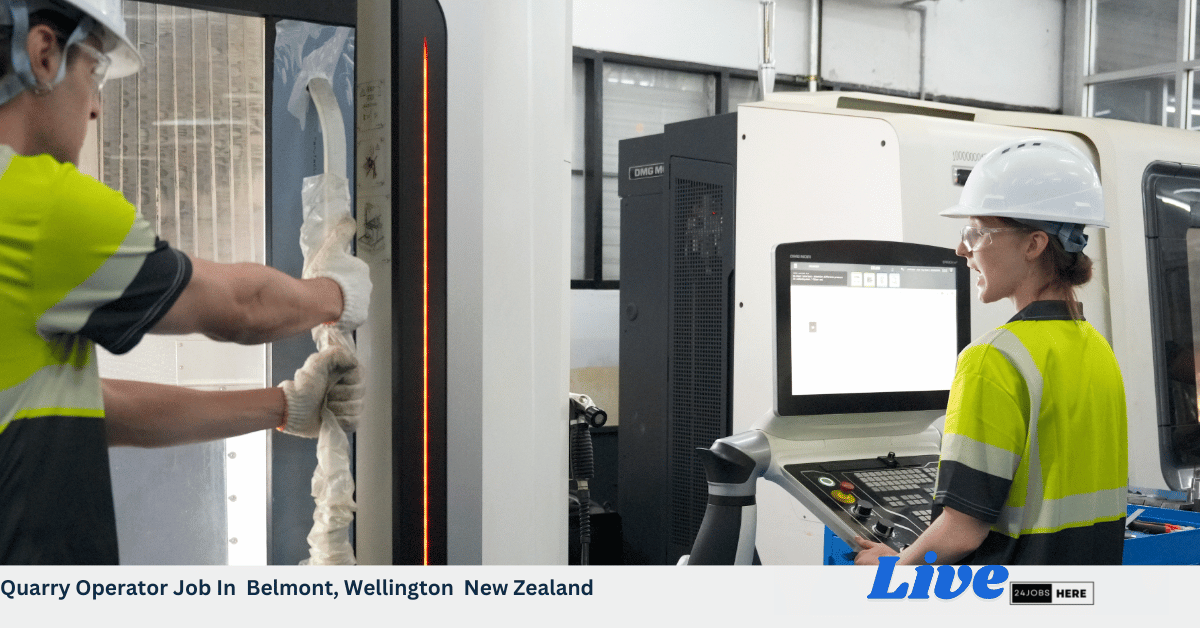 Quarry Operator Job In Belmont, Wellington New Zealand