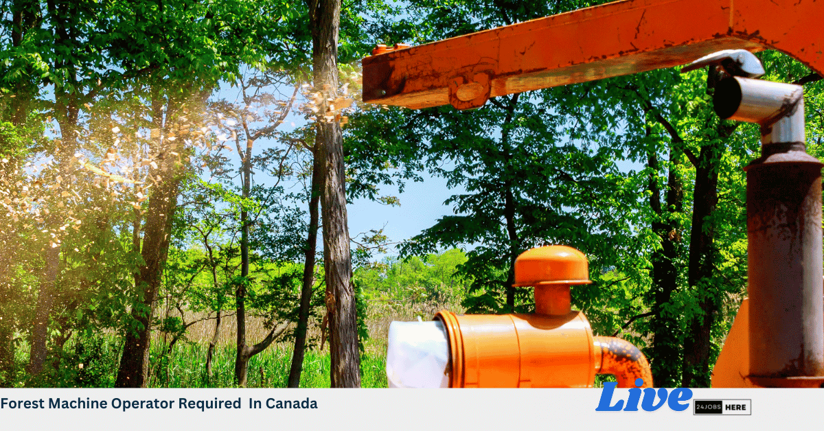 Forest Machine Operator Required In Canada