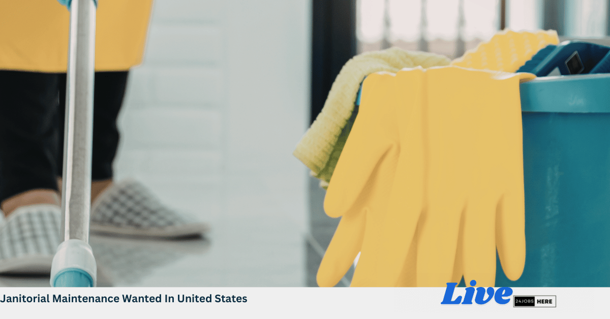 Janitorial Maintenance Wanted In United States