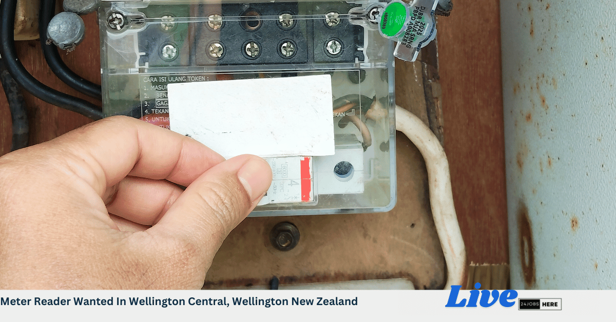 Meter Reader Wanted In Wellington Central, Wellington New Zealand