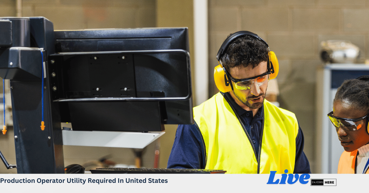 Production Operator Utility Required In United States