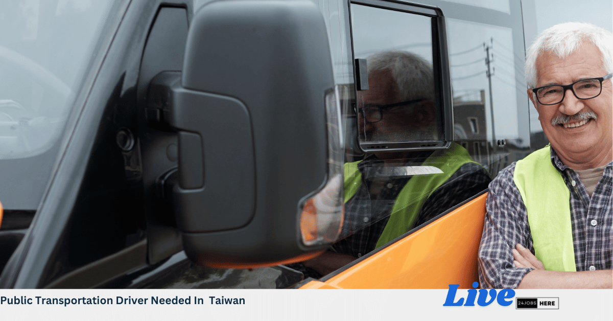 Public Transportation Driver Needed In Taiwan