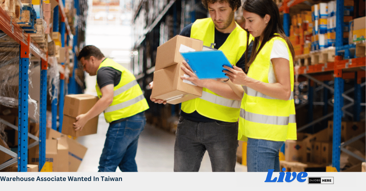 Warehouse Associate Wanted In Taiwan