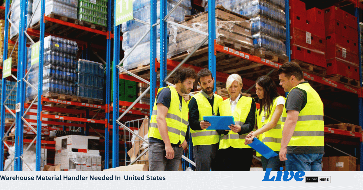 Warehouse Material Handler Needed In United States