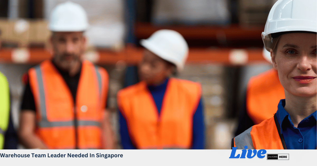 Warehouse Team Leader Needed In Singapore
