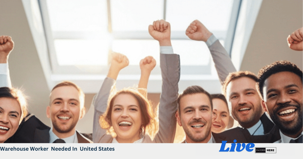 Warehouse Worker Needed In United States